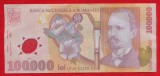Bancnota 100.000 Lei Romania 2001, Polimer, Circulata