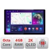 Navigatie dedicata Peugeot 307 N-307 Edonav ecran 13&quot; 2K 8 si 128 Android Waze USB Navigatie 4G 360 Toslink Youtube Radio KIT-307 si CarStore Technolo