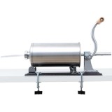 Cumpara ieftin Masina de Umplut Carnati, Carnatar Inox, 5Kg, Orizontal, 4 Palnii Incluse