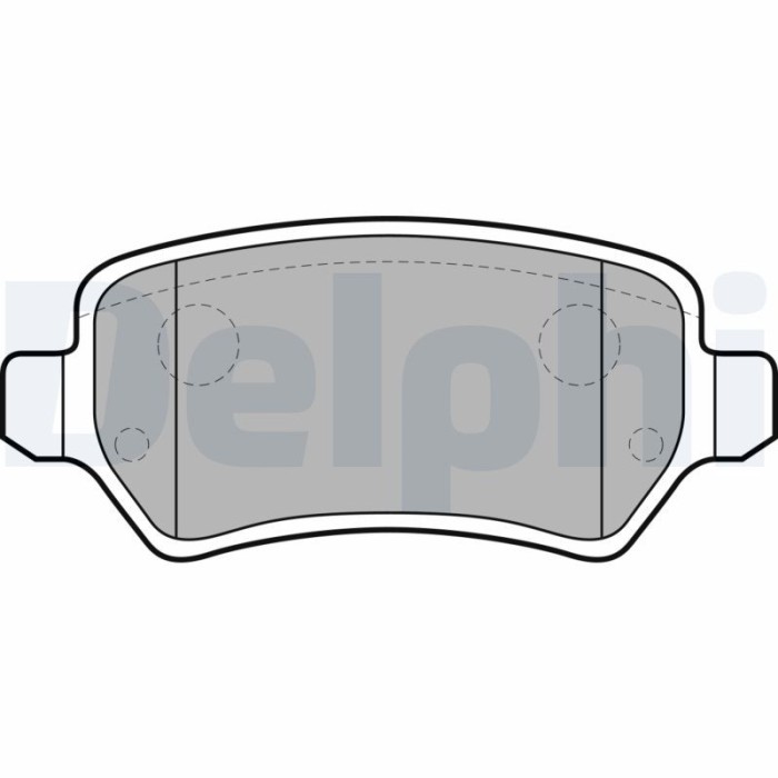 DELPHI LP1681 set placute frana,frana disc