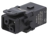 Conector HDC Inserturi Contact Mamă Han 1A 4 PIN 3P PE