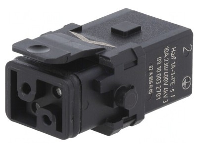 Conector HDC Inserturi Contact Mamă Han 1A 4 PIN 3P PE foto