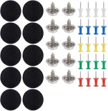 Cumpara ieftin Kit 35 nituri universale tip butoni, capse reparare plafon auto, fixare a panzei cu stifturi, set compatibil cu majoritatea captuselilor si panzelor i, Oem