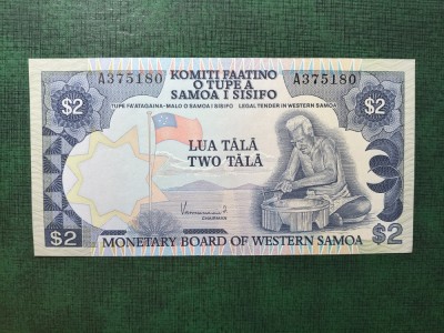 SAMOA 2 TALA 1980 UNC foto