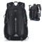Rucsac de drumetie RAINSMORE, impermeabil, 40L, unisex, negru - RESIGILAT