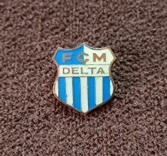Insigna fotbal - FCM &quot;DELTA&quot; TULCEA (varianta 1)