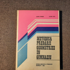 Metodica predarii geometriei in gimnaziu Olimpia Popescu RF22/4