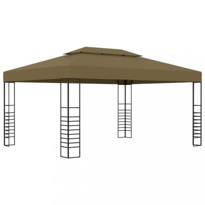 Gossi pavilion de gradina, gri taupe, 3 x 4 m, 180 g/m2 foto