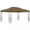 Gossi pavilion de gradina, gri taupe, 3 x 4 m, 180 g/m2