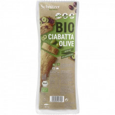 Ciabatta cu Masline Fara Gluten Bio 180 grame Schnitzer