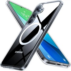 Husa Samsung Galaxy S25 Plus Torras Guardian Magnetic Series, transparenta foto