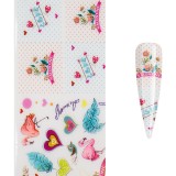Cumpara ieftin Folie de Transfer Unghii LUXORISE #581