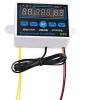 Termostat Digital Incubator 12V 10A, Control Temperatura Incalzire/Racire, Sonda NTC Submersibila, Accuratete 1&deg;C