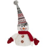 Om de Zapada din pasla cu fular, 30 cm, Gri, General