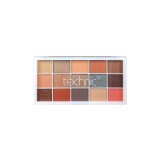 Paleta fard de pleoape, Technic, Pressed Pigment, Y2K, 15 culori