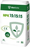 Ingrasamant Complex NPK 15-15-15 Granulat, 25kg - Universal, Fertilizare Baza Culturi &amp; Soluri