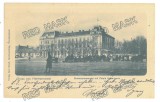 5723 - SIBIU, Palace HABERMANN, Market, Litho, Romania - old embossed, postcard - used - 1905
