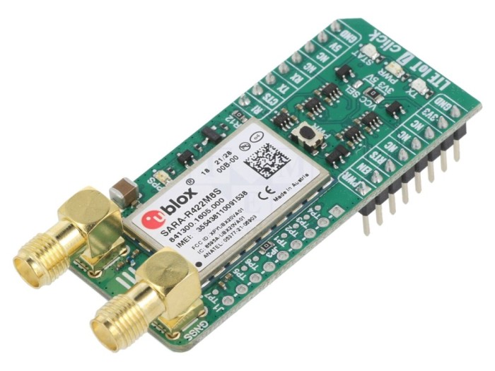 Modul LTE GPIO UART USB SARA-R422M8S