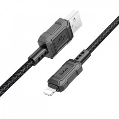 Cablu Date si Incarcare USB-A - Lightning HOCO Leader X94, 20W, 1m, Negru