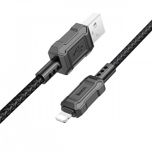 Cablu Date si Incarcare USB-A - Lightning HOCO Leader X94, 20W, 1m, Negru