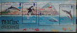 BC151, Gibraltar 1998, bloc delfini, Nestampilat