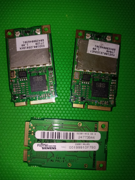 Placa de rețea mini PCI express D2301-A12 GS Fujitsu Siemens