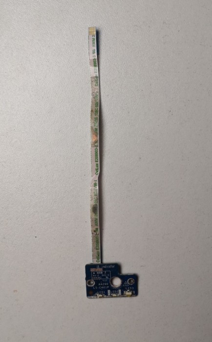 Dell Latitude E7470 Placa Indicator LED + Cablu