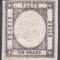 Italy 1861 Definitives, King Viktor Emanuel II, 1Gr black, MH AM.236