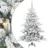 VidaXL Brad de Crăciun artificial cu ramuri articulare 150 cm PVC 3397707