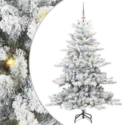vidaXL Brad de Crăciun artificial cu ramuri articulare 150 cm PVC 3397707 foto