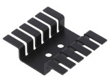 Heatsink TO220 Negru 9.52mm x 44.45mm x 37.34mm
