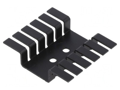 Heatsink TO220 Negru 9.52mm x 44.45mm x 37.34mm foto