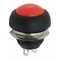 Buton 1 circuit 1A 250V OFF-(ON) rosu fara retinere 09044PI