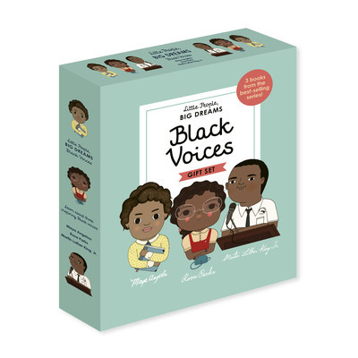 Little People, Big Dreams: Black Voices: 3 Books from the Best-Selling Series! Maya Angelou - Rosa Parks - Martin Luther King Jr. foto