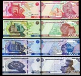 UZBEKISTAN █ 2000+5000+10000+20000 Sum █ 2021 █ UNC PESTE_2000_BANCNOTE_UNC_AICI