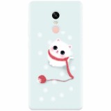 Husa silicon pentru Xiaomi Remdi Note 4X, Cute Cat