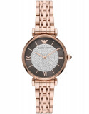 Ceas Dama Emporio Armani Gianni AR11402, Quartz, Inox, 28mm, Argintiu, Elegant