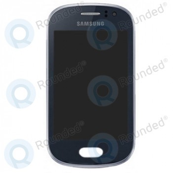 Modul Samsung Galaxy Fame Display + capac frontal (negru) foto