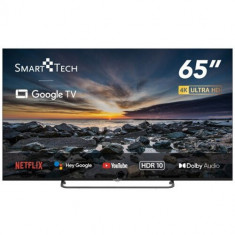 Televizor LED Smart Tech 65UG10V3, 164 cm, Google TV, Ultra HD 4K, Clasa F