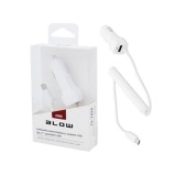 Incarcator Auto Blow, 75-743 USB 5V 2.1A, alb
