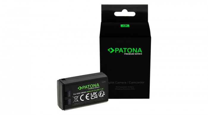 Patona Godox VB26 VB26A V850III V1 Cap flash Samsung baterie / baterie