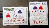 GROENLANDA 2012 Crăciun serie 2v nestampilat