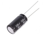 Condensator electrolitic THT 330uF 50V &Oslash;10x20mm 5mm