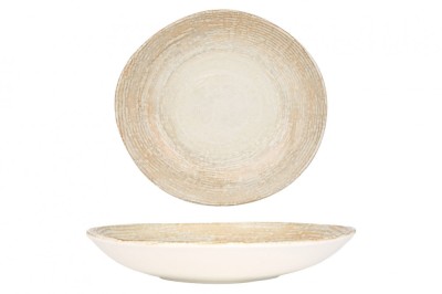 Bonna Farfurie ad&amp;acirc;ncă - Patera - Porţelan - 26 cm (1000cc) - set de 6 foto