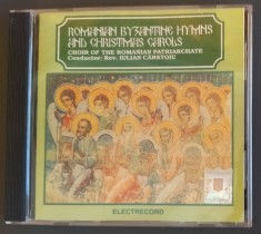 CD ORIGINAL: ROMANIAN BYZANTINE HYMNS AND CHRISTMAS CAROLS (CHOIR OF THE ROMANIAN PATRIARCHATE, Cond. Rev. IULIAN CARSTOIU) [ELECTRECORD ELCD 101]