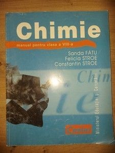 Chimie. Manual pentru clasa a 8-a - Sanda Fatu, Felicia Stroe