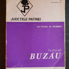 Județul BUZĂU -Gr. Posea, M. Ielenicz (JUDEȚELE PATRIEI)-INSTITUTUL DE GEOGRAFIE