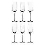 Pahare șampanie - Experience, set de 6 pahare de șampanie de cristal de 190 ml pentru vinuri spumante și sărbători