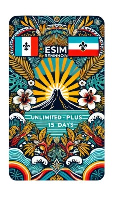 eSIM Reunion, Unlimited Plus, 15 Days foto