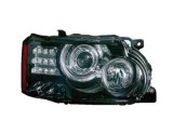 Far LAND ROVER RANGE ROVER (LM), 06.2009-12.2012, partea dreapta, Magneti MARELLI, bi-xenon; D3S+H7+LED; electric; negru; cu transformator; cu motor;